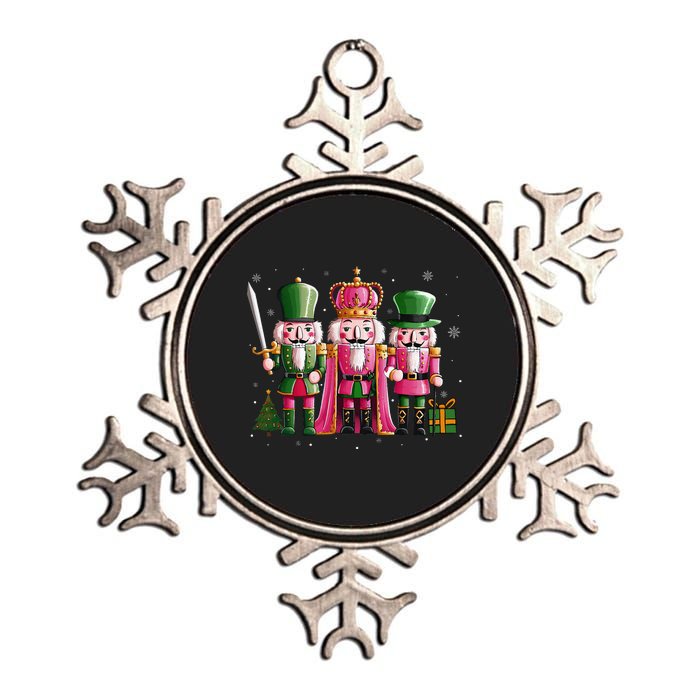 Nutcracker Squad Christmas Metallic Star Ornament