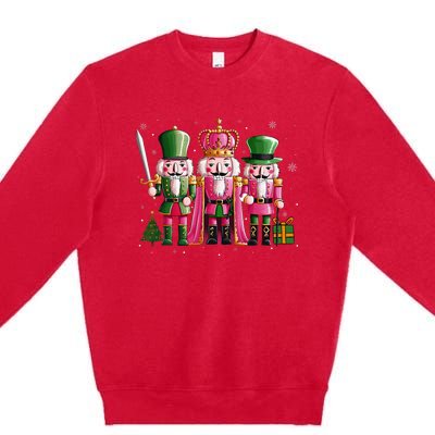 Nutcracker Squad Christmas Premium Crewneck Sweatshirt