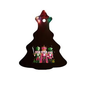 Nutcracker Squad Christmas Ceramic Tree Ornament