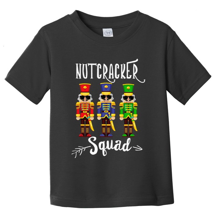 Nutcracker Squad Christmas Nutcracker Xmas Toddler T-Shirt