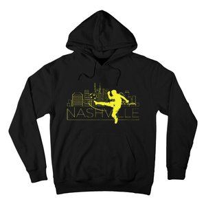 Nashville Soccer City Skyline Hoodie