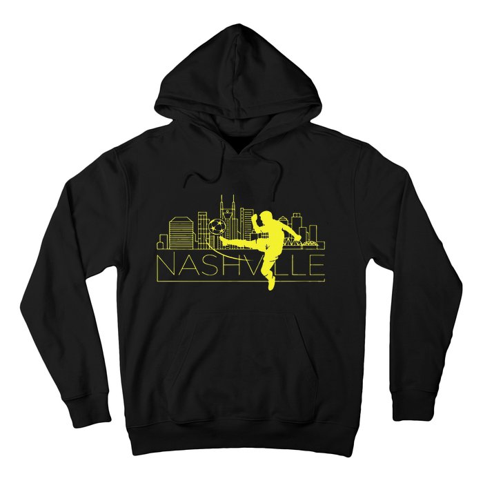 Nashville Soccer City Skyline Hoodie