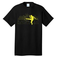 Nashville Soccer City Skyline Tall T-Shirt