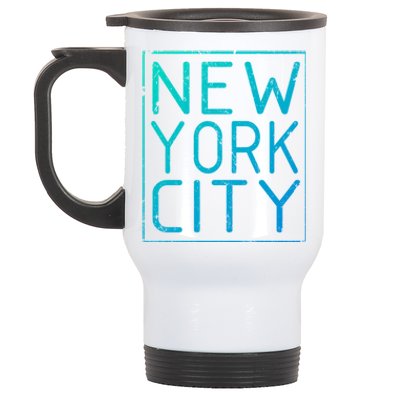 Newyork Souvenir Cool Gift New York City Cool Gift Nyc Souvenir Stainless Steel Travel Mug