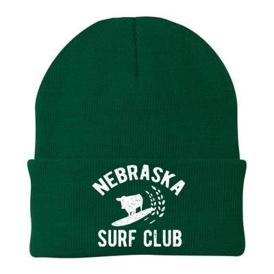 Nebraska Surf Club Funny Nebraska Knit Cap Winter Beanie