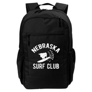 Nebraska Surf Club Funny Nebraska Daily Commute Backpack