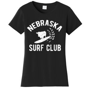 Nebraska Surf Club Funny Nebraska Women's T-Shirt