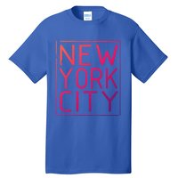 Newyork Souvenir Cool Gift New York City Cool Gift Nyc Souvenir Tall T-Shirt