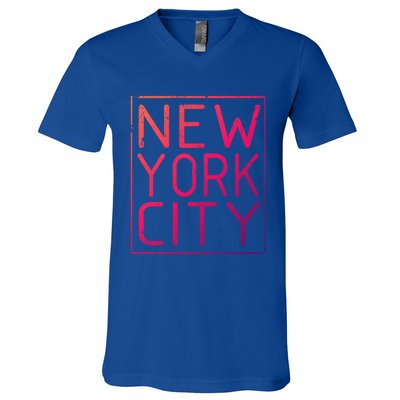 Newyork Souvenir Cool Gift New York City Cool Gift Nyc Souvenir V-Neck T-Shirt