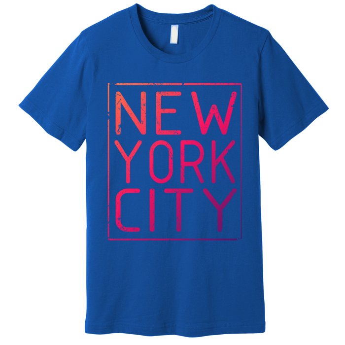 Newyork Souvenir Cool Gift New York City Cool Gift Nyc Souvenir Premium T-Shirt