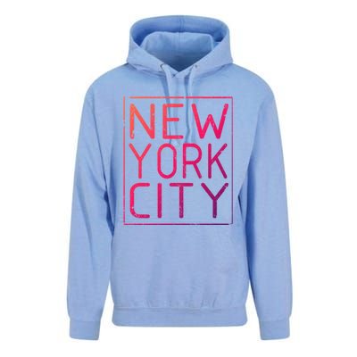 Newyork Souvenir Cool Gift New York City Cool Gift Nyc Souvenir Unisex Surf Hoodie