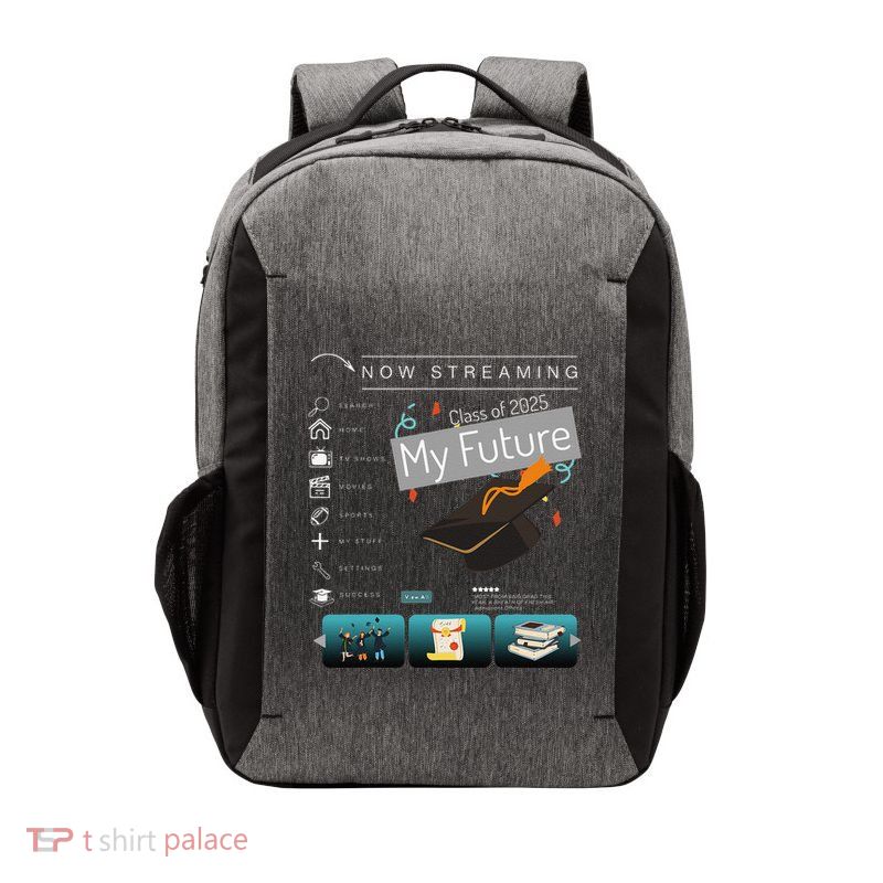 Now Streaming Class Of 2025 Graduation High School Graduate .Png Vector Backpack