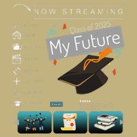 Now Streaming Class Of 2025 Graduation High School Graduate .Png Cooling Performance Crew T-Shirt
