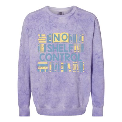 No Shelf Control Colorblast Crewneck Sweatshirt