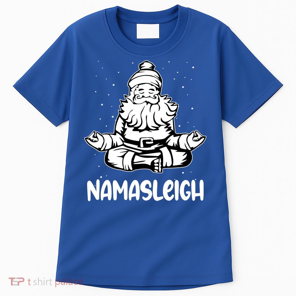 Namasleigh Santa Claus Namaste Yoga Cool Gift Tall T-Shirt