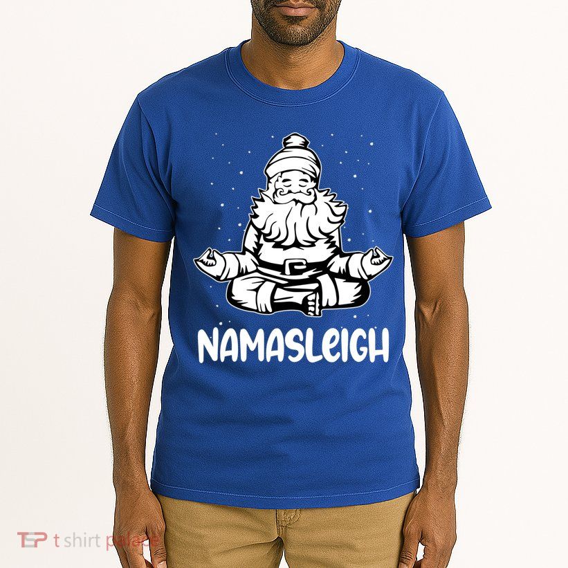Namasleigh Santa Claus Namaste Yoga Cool Gift Tall T-Shirt
