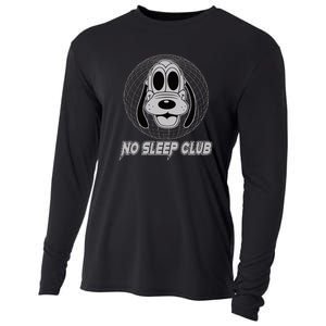 No Sleep Club ☺ Rave Wear Funny Festival Outfit Ravers Cooling Performance Long Sleeve Crew