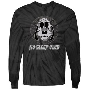 No Sleep Club ☺ Rave Wear Funny Festival Outfit Ravers Tie-Dye Long Sleeve Shirt