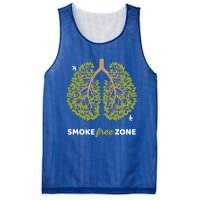 No Smoking Cute Gift Smoke Free Zone For World No Tobacco Day Gift Mesh Reversible Basketball Jersey Tank