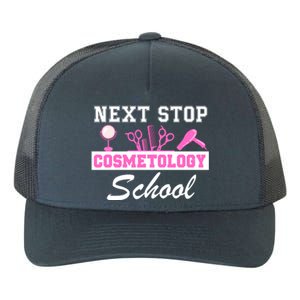 Next Stop Cosmetology School Graduation Cosmetology Student Yupoong Adult 5-Panel Trucker Hat