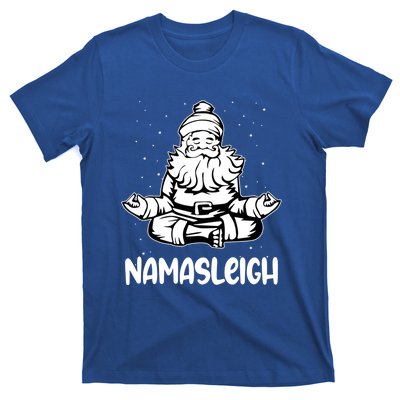 Namasleigh Santa Claus Namaste Yoga Gift T-Shirt