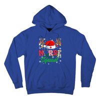 Nurse Squad Christmas Xmas Reindeer Santa Rn Cna Icu Scurb Cute Gift Hoodie