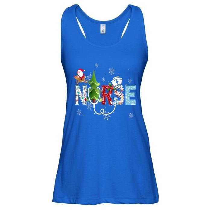 Nurse Stethoscope Christmas Tree Ornats Decor Gift Cute Gift Ladies Essential Flowy Tank