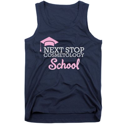 Next Stop Cosmetology School Future Cosmetologist Tank Top