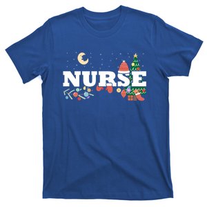 Nurse Stethoscope Christmas Tree Decor Gift T-Shirt