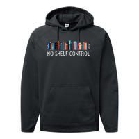 No Shelf Control Books Performance Fleece Hoodie