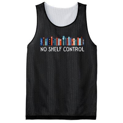 No Shelf Control Books Mesh Reversible Basketball Jersey Tank