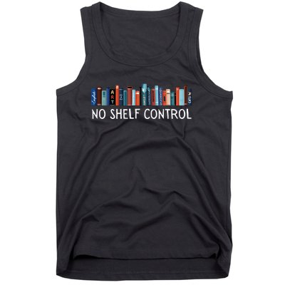 No Shelf Control Books Tank Top