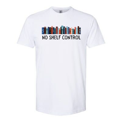 No Shelf Control Books Softstyle® CVC T-Shirt