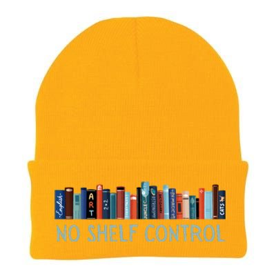 No Shelf Control Books Knit Cap Winter Beanie