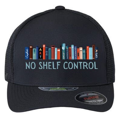 No Shelf Control Books Flexfit Unipanel Trucker Cap