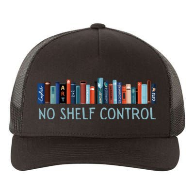 No Shelf Control Books Yupoong Adult 5-Panel Trucker Hat