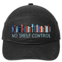 No Shelf Control Books 7-Panel Snapback Hat