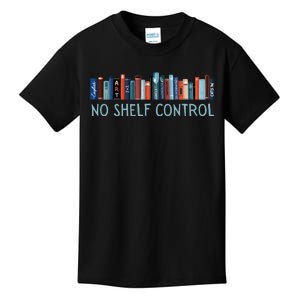 No Shelf Control Books Kids T-Shirt