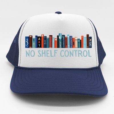 No Shelf Control Books Trucker Hat