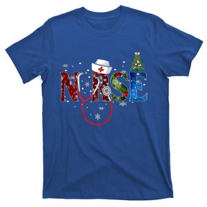 Nurse Stethoscope Christmas Tree Decor Gift T-Shirt