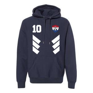 Netherlands Soccer Dutch Football 10 Premium Hoodie