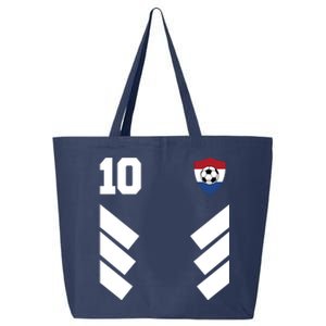 Netherlands Soccer Dutch Football 10 25L Jumbo Tote