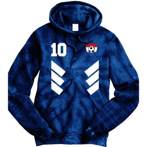 Netherlands Soccer Dutch Football 10 Tie Dye Hoodie