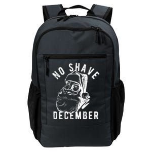 No Shave December Funny Santa Christmas Daily Commute Backpack