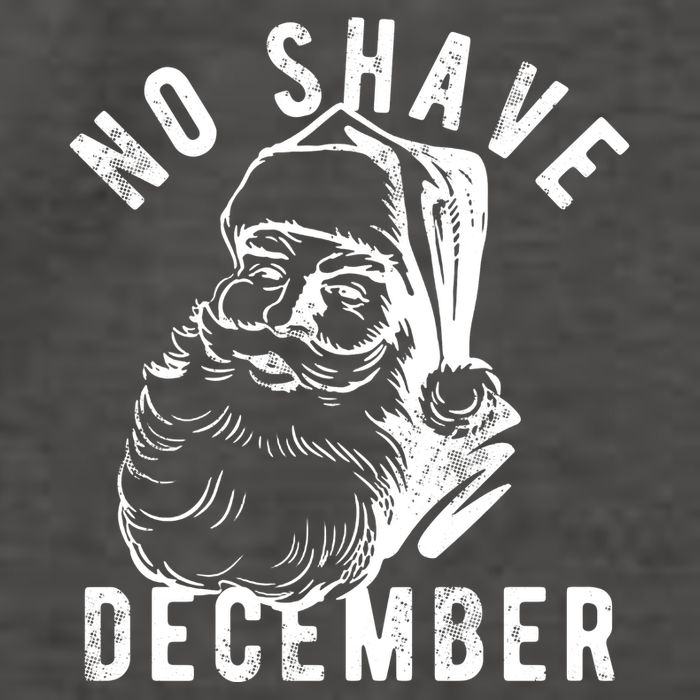 No Shave December Funny Santa Christmas Vector Backpack