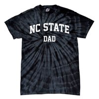 NC State Dad Athletic Arch College University Alumni Tie-Dye T-Shirt