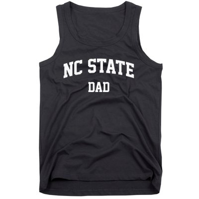 NC State Dad Athletic Arch College University Alumni Tank Top