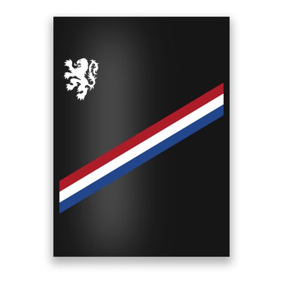 Netherlands Soccer Dutch Logo Flag Poster