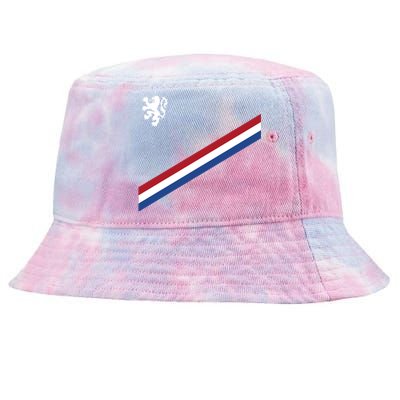 Netherlands Soccer Dutch Logo Flag Tie-Dyed Bucket Hat