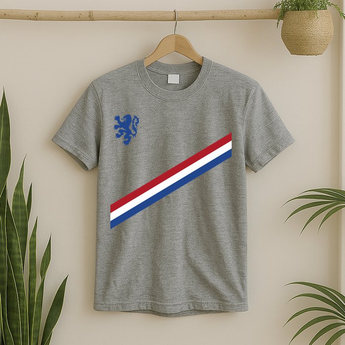 Netherlands Soccer Dutch Logo Flag T-Shirt